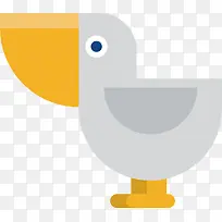 矢量扁平化大嘴鸟-空若网 矢量扁平化大嘴鸟-空若网