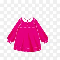 卡通玫红长袖上衣-空若网 卡通玫红长袖上衣-空若网