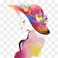 手绘插画系列-空若网 手绘插画系列-空若网