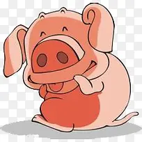 卡通可爱猪-空若网 卡通可爱猪-空若网