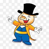 卡通可爱猪-空若网 卡通可爱猪-空若网