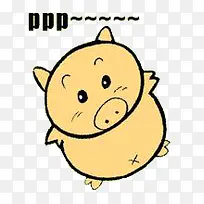 卡通可爱猪-空若网 卡通可爱猪-空若网