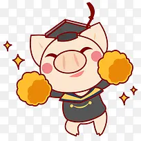 可爱的卡通猪-空若网 可爱的卡通猪-空若网