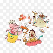 卡通食物-空若网 卡通食物-空若网