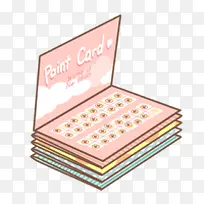 手绘粉色可爱日历-空若网 手绘粉色可爱日历-空若网