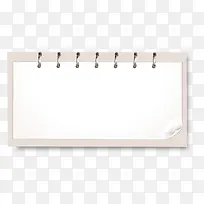 白色日历本背景-空若网 白色日历本背景-空若网