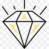 宝石电脑图标符号标志钻石形状-空若网 宝石电脑图标符号标志钻石形状-空若网
