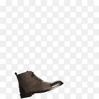 撞色文理创意高帮靴-空若网 撞色文理创意高帮靴-空若网