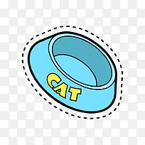手绘猫盆-空若网 手绘猫盆-空若网