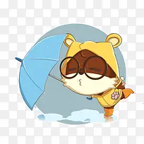 手绘卡通雨水可爱-空若网 手绘卡通雨水可爱-空若网