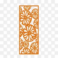 橙色花纹-空若网 橙色花纹-空若网