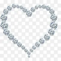 白色钻石心形婚礼-空若网 白色钻石心形婚礼-空若网