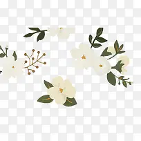 立绘花朵矢量图片素材-空若网 立绘花朵矢量图片素材-空若网