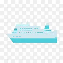 矢量扁平化游轮-空若网 矢量扁平化游轮-空若网