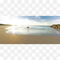 海滩摄影背景-空若网 海滩摄影背景-空若网