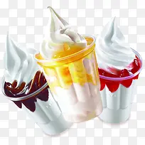 夏日清爽摄影圣代冰淇淋-空若网 夏日清爽摄影圣代冰淇淋-空若网