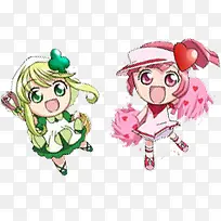 Q版卡通萌可爱少女-空若网 Q版卡通萌可爱少女-空若网