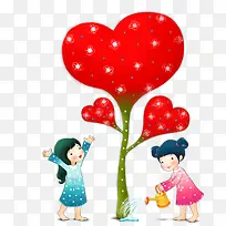 爱心果可爱童真少女-空若网 爱心果可爱童真少女-空若网