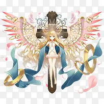 可爱带翅膀的少女-空若网 可爱带翅膀的少女-空若网