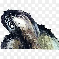 创意手绘山峰墨迹-空若网 创意手绘山峰墨迹-空若网