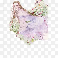 唯美插画-空若网 唯美插画-空若网