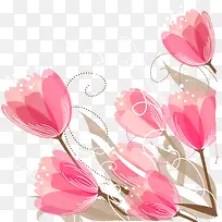 卡通手绘唯美花-空若网 卡通手绘唯美花-空若网