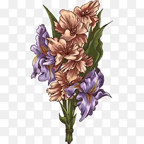 卡通手绘唯美花-空若网 卡通手绘唯美花-空若网