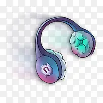 手绘彩色音乐图标-空若网 手绘彩色音乐图标-空若网