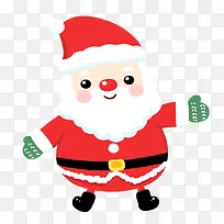 创意扁平圣诞节老人-空若网 创意扁平圣诞节老人-空若网