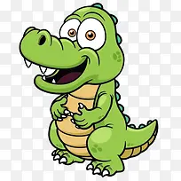可爱卡通鳄鱼-空若网 可爱卡通鳄鱼-空若网