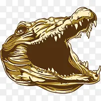 矢量卡通鳄鱼-空若网 矢量卡通鳄鱼-空若网