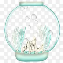 卡通手绘鱼缸-空若网 卡通手绘鱼缸-空若网