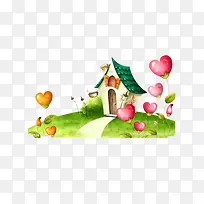 爱心房子-空若网 爱心房子-空若网