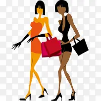 购物的时尚女人-空若网 购物的时尚女人-空若网