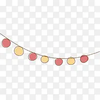 彩色彩灯装饰素材-空若网 彩色彩灯装饰素材-空若网