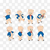 卡通可爱猪-空若网 卡通可爱猪-空若网