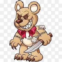 矢量卡通熊-空若网 矢量卡通熊-空若网