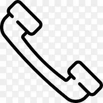 电话听筒图标-空若网 电话听筒图标-空若网