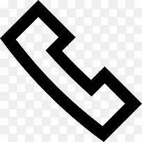 电话听筒图标-空若网 电话听筒图标-空若网