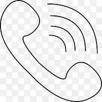 电话图标-空若网 电话图标-空若网