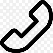 电话接收器图标-空若网 电话接收器图标-空若网