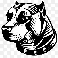 手绘狗头-空若网 手绘狗头-空若网