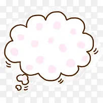 可爱粉色小花对话框-空若网 可爱粉色小花对话框-空若网