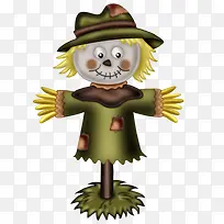 可爱的稻草人-空若网 可爱的稻草人-空若网