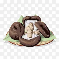 香菇卡通造型-空若网 香菇卡通造型-空若网