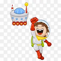 矢量飞船宇航员素材-空若网 矢量飞船宇航员素材-空若网