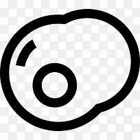 煎鸡蛋图标-空若网 煎鸡蛋图标-空若网