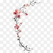 古风花朵树枝图片-空若网 古风花朵树枝图片-空若网