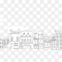 手绘楼房-空若网 手绘楼房-空若网