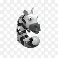 卡通矢量三维动物字母PNG图-空若网 卡通矢量三维动物字母PNG图-空若网